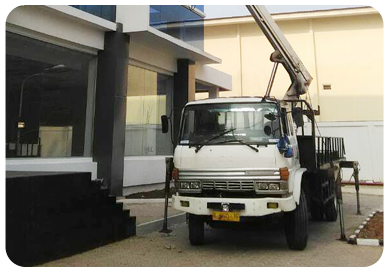 unit mobil tangga 20 meter